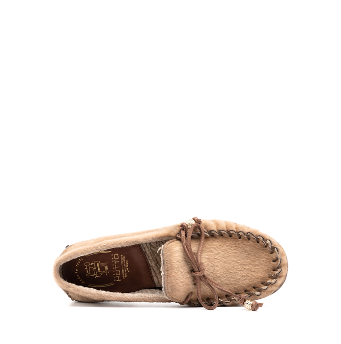 Alexander Hotto Beige Leather Loafers
