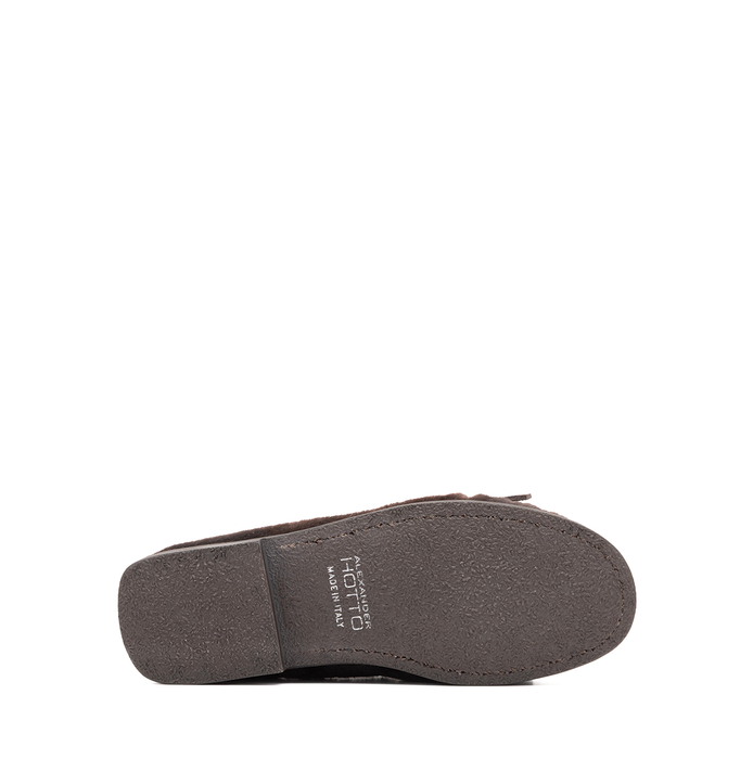 Alexander Hotto Dark Brown Leather Loafers