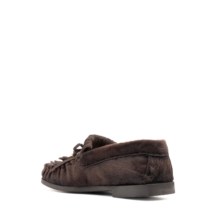 Alexander Hotto Dark Brown Leather Loafers