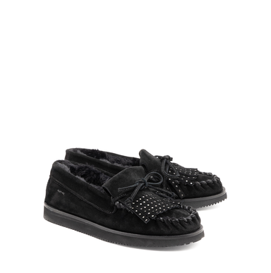Alexander Hotto Black Suede Loafers