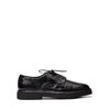 Alexander Hotto Black Leather Lace-ups - DOLITA