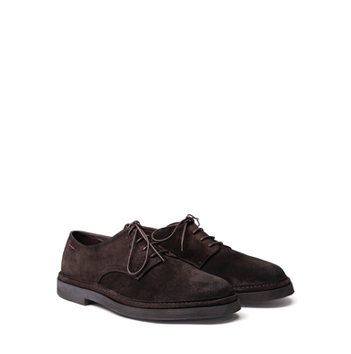 Alexander Hotto Brown Suede Lace-ups - DOLITA