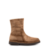 Alexander Hotto Light Brown Suede Ankle Boots