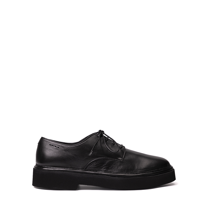 Alexander Hotto Black Leather Lace-ups - DOLITA