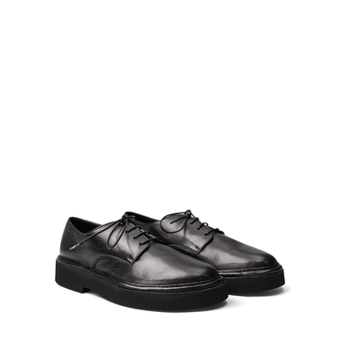 Alexander Hotto Black Leather Lace-ups - DOLITA