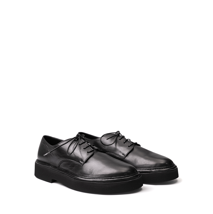 Alexander Hotto Black Leather Lace-ups - DOLITA