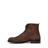 Alexander Hotto Brown Suede Ankle Boots - DOLITA