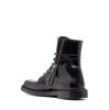 Alexander Hotto Black Leather Ankle Boots