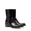 Premiata Black Leather Ankle Boots