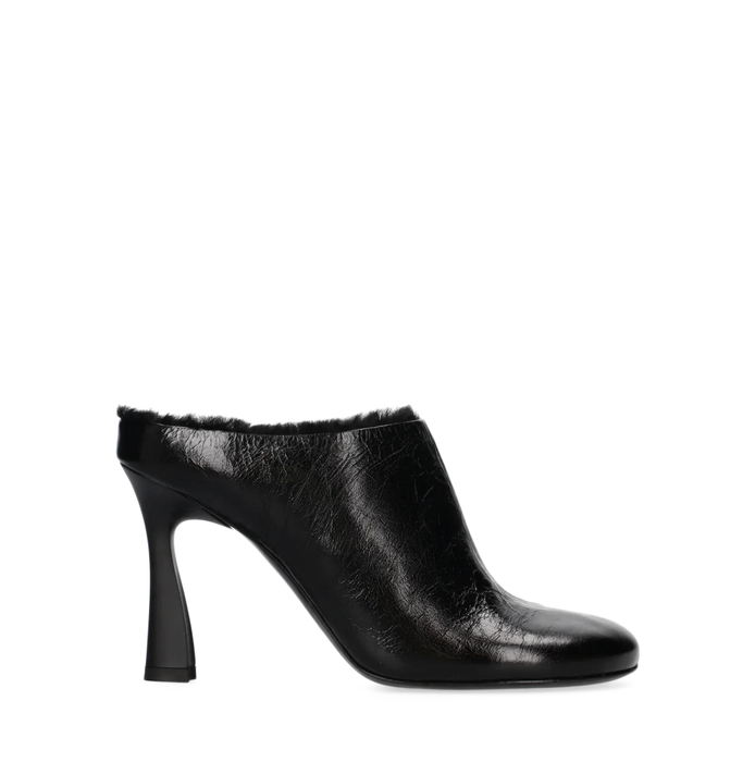 Premiata Black Leather Heels