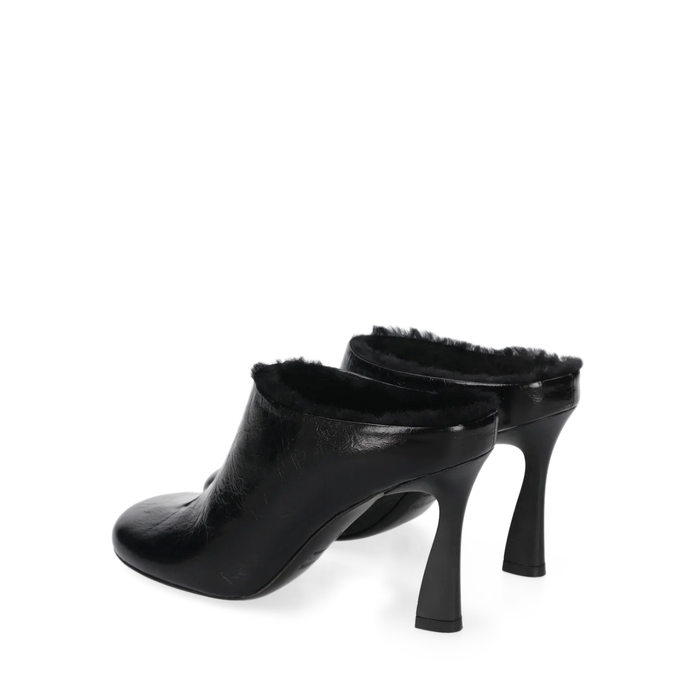Premiata Black Leather Heels