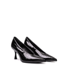 Guglielmo Rotta Aisha Black Leather Heels