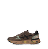 Premiata Mick Brown Suede and Textile Sneakers