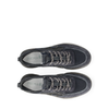 Premiata Nous Dark Blue Suede and Textile Sneakers