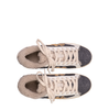 Premiata Stevend Dark Grey Leather and Textile Sneakers