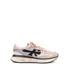 Premiata Lauryn Grey Suede and Textile Sneakers