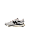 Premiata Lauryn Light Grey Leather and Textile Sneakers