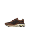 Premiata Moerund Brown Suede And Textile Sneakers