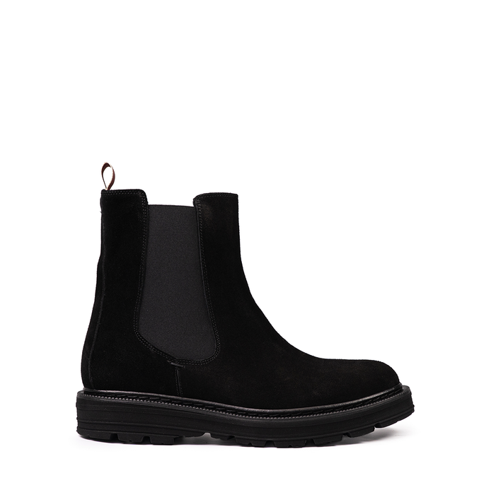 Sturlini Black Suede Ankle Boots - DOLITA