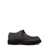 Sturlini Dark Grey Suede Lace-ups - DOLITA