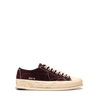 Premiata Vinced15 Bordeaux Suede Sneakers