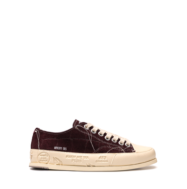 Premiata Vinced15 Bordeaux Suede Sneakers
