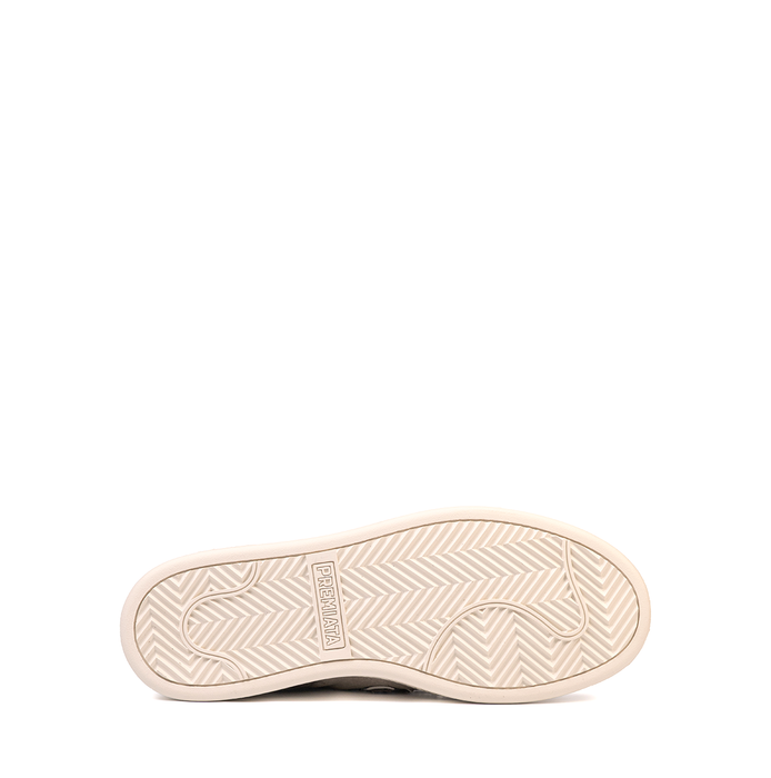 Premiata Quinnd Grey Suede Sneakers