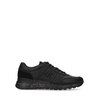 Premiata Lander Black Leather Sneakers