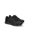 Premiata Lander Black Leather Sneakers