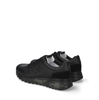 Premiata Lander Black Leather Sneakers