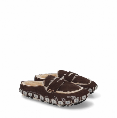 Premiata Smoothd Brown Suede Loafers