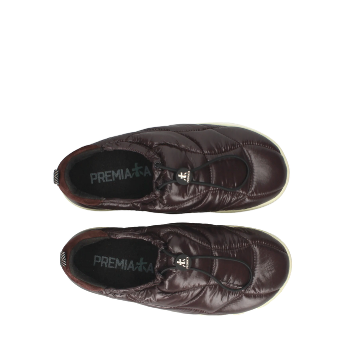 Premiata Puffyd Bordeaux Textile Sneakers