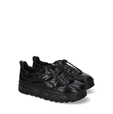Premiata Puffyd Black Textile Sneakers