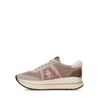 Premiata Bethcoin Beige Suede and Wool Sneakers