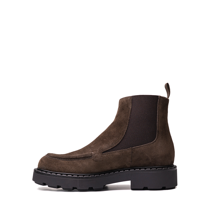 Guglielmo Rotta Wes Dark Brown Suede Ankle Boots