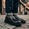 The Antipode Charles Dark Brown Leather Loafers