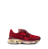 Premiata Moerund Red Suede and Textile Sneakers - DOLITA