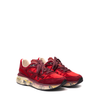 Premiata Moerund Red Suede and Textile Sneakers - DOLITA
