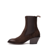 Alexander Hotto Brown Suede Ankle Boots - DOLITA
