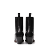 Alexander Hotto Black Leather Ankle Boots - DOLITA