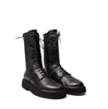 Alexander Hotto Black Leather Ankle Boots - DOLITA