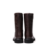 Guglielmo Rotta Kent Dark Brown Leather Ankle Boots