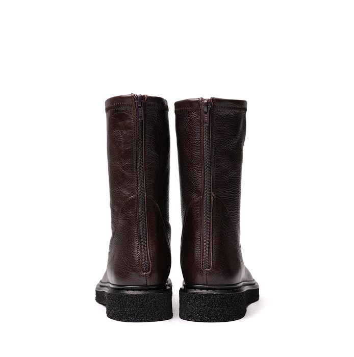 Guglielmo Rotta Kent Dark Brown Leather Ankle Boots