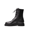 Guglielmo Rotta Koby Black Leather Ankle Boots