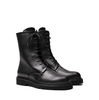 Guglielmo Rotta Koby Black Leather Ankle Boots