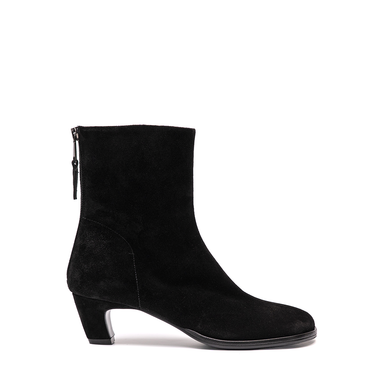 Elena Iachi Black Suede Ankle Boots