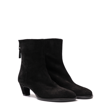 Elena Iachi Black Suede Ankle Boots