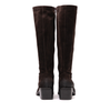 Elena Iachi Dark Brown Suede Tall Boots