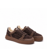 Premiata Quinn Brown Suede Sneakers