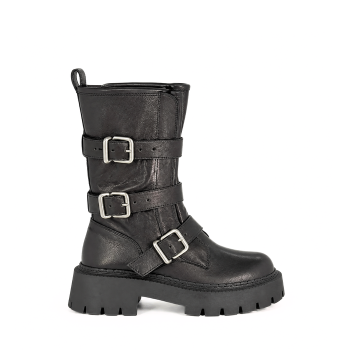 Vic Matie Brown Leather Ankle Boots - DOLITA